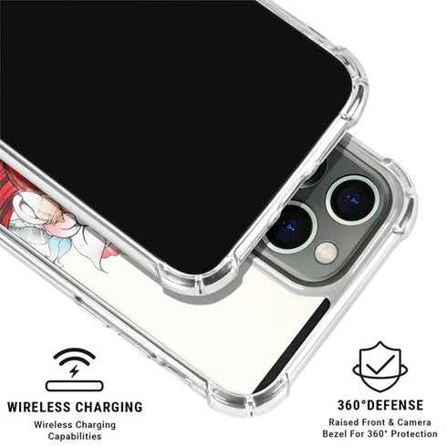 Disney The Little Mermaid Ariel Illustration iPhone 16 Pro Clear Case